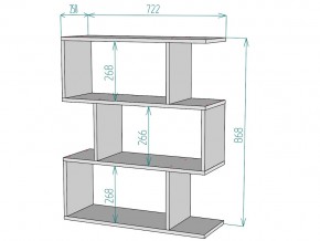 Стеллаж S60 в Пласте - plast.mebel74.com | фото 3