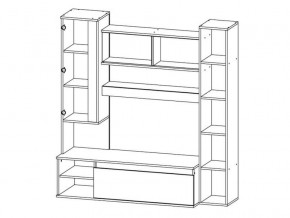 Стенка Невада-5 в Пласте - plast.mebel74.com | фото 2