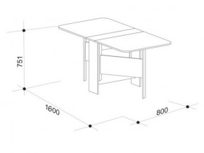 Стол-книжка Мечта 2 в Пласте - plast.mebel74.com | фото 7