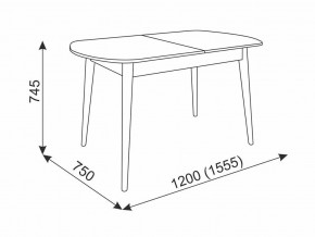 Стол обеденный Сальса в Пласте - plast.mebel74.com | фото 5