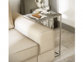 Стол придиванный Агами серый мрамор в Пласте - plast.mebel74.com | фото 3