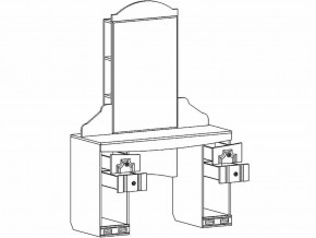 Трюмо Мария-Луиза 10 в Пласте - plast.mebel74.com | фото 4