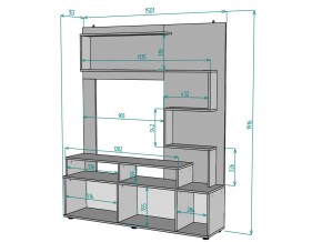 ТВ стенка TV49 в Пласте - plast.mebel74.com | фото 3