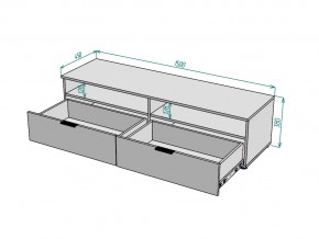 ТВ тумба TV11 в Пласте - plast.mebel74.com | фото 2