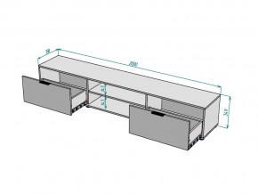 ТВ тумба TV16 в Пласте - plast.mebel74.com | фото 2