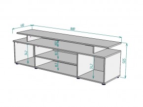 ТВ тумба TV24 в Пласте - plast.mebel74.com | фото 2