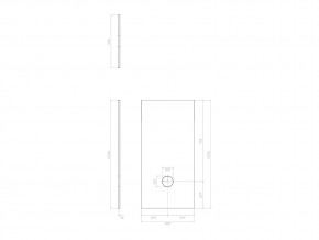 Тумба Urban 400-1-0 под столешницу для стиральной машины в Пласте - plast.mebel74.com | фото 5