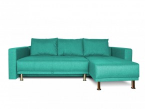 Угловой диван бирюзовый с подлокотниками Некст Azure в Пласте - plast.mebel74.com | фото