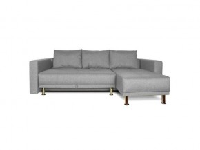 Угловой диван серый Некст с подлокотниками Melange в Пласте - plast.mebel74.com | фото