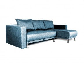 Угловой диван серо-синий с подлокотниками Некст denim в Пласте - plast.mebel74.com | фото 3