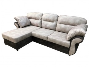 Угловой диван Сфера бежевый и коричневый в Пласте - plast.mebel74.com | фото 1