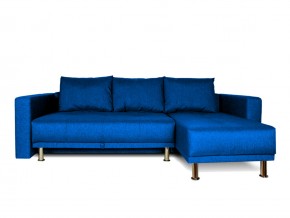 Угловой диван синий с подлокотниками Некст Океан в Пласте - plast.mebel74.com | фото