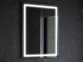 Зеркало Барго LED сенсор 500х800 в Пласте - plast.mebel74.com | фото